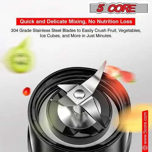 5 Core Portable 160W Smoothie Blender-Kitchen Appliances-Splashis-Splashis