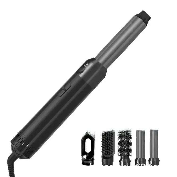 5-in-1 Hair Dryer Brush Styler Splashis 5 in 1 hair dryer brush airwrap dupe beauty tools blow dryer brush curling hair dryer dyson alternative gift for her hair dryer comb hair styler set hair styling set hair tools heated brush hot air brush