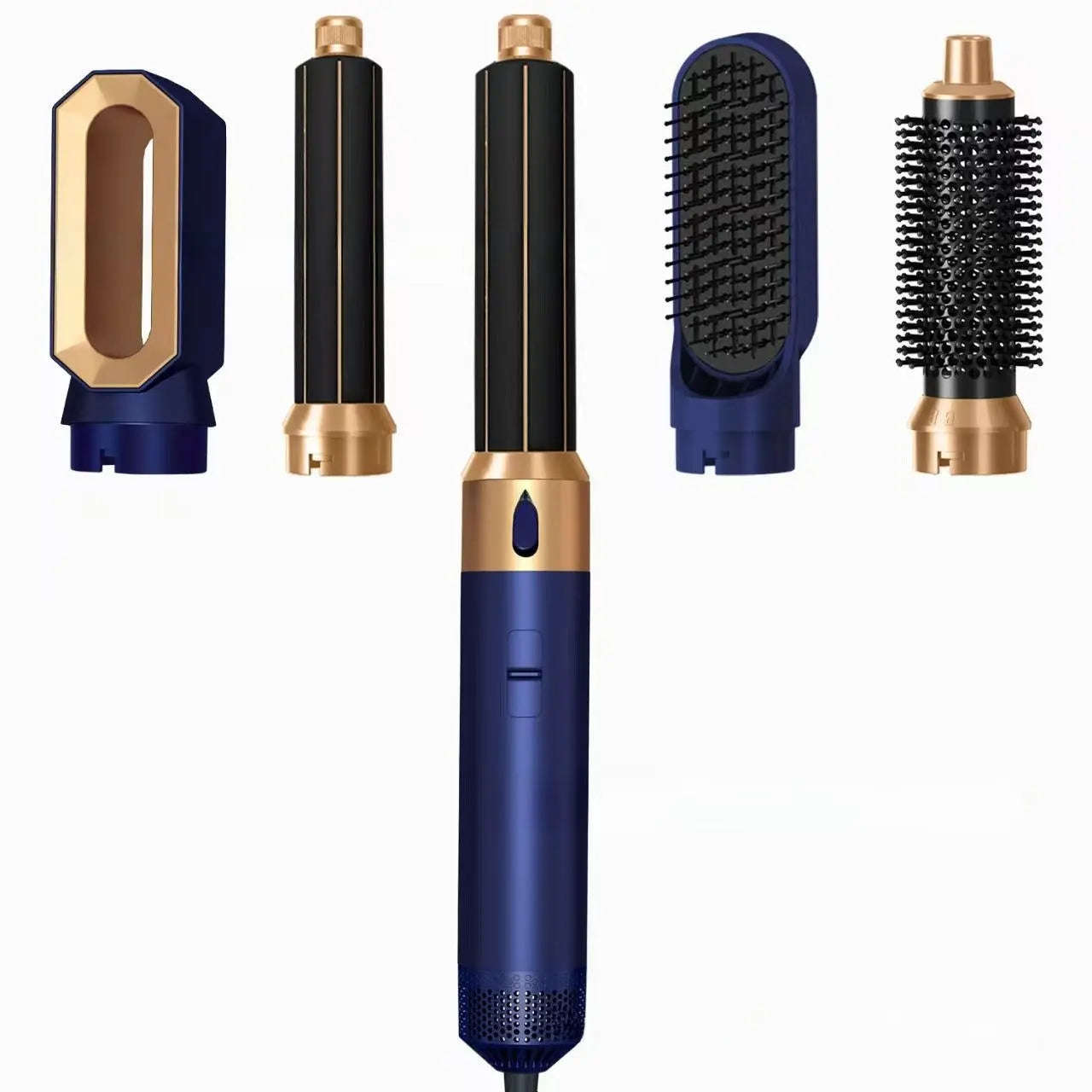 5-in-1 Hair Dryer Brush Styler Splashis 5 in 1 hair dryer brush airwrap dupe beauty tools blow dryer brush curling hair dryer dyson alternative gift for her hair dryer comb hair styler set hair styling set hair tools heated brush hot air brush