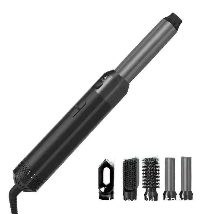 5-in-1 Hair Dryer Brush Styler Splashis 5 in 1 hair dryer brush airwrap dupe beauty tools blow dryer brush curling hair dryer dyson alternative gift for her hair dryer comb hair styler set hair styling set hair tools heated brush hot air brush