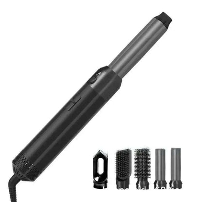 5-in-1 Hair Dryer Brush Styler Splashis 5 in 1 hair dryer brush airwrap dupe beauty tools blow dryer brush curling hair dryer dyson alternative gift for her hair dryer comb hair styler set hair styling set hair tools heated brush hot air brush