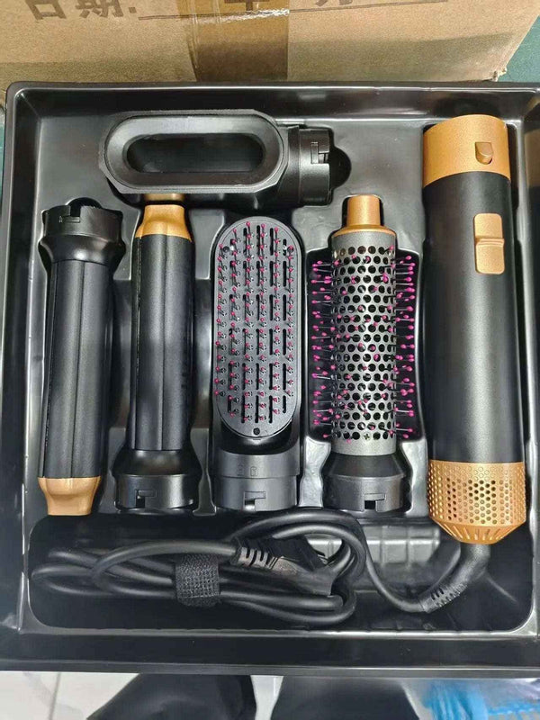 5-in-1 Hair Dryer Brush Styler for Effortless Styling-Hair Styling&Tool-Splashis-Splashis
