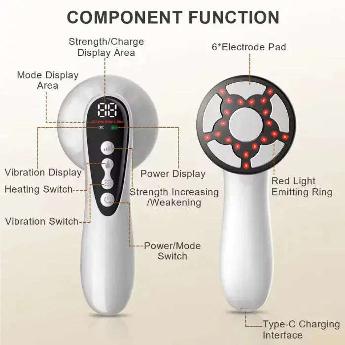 5-in-1 RF Body Sculpting Device Splashis 5-in-1 RF Body Sculpting Device - Bio-Wave Fat Burner 5-star device affordable luxury anti-aging device anti-cellulite arm toner at-home spa beach body beauty tech beginner-friendly belly fat burner best