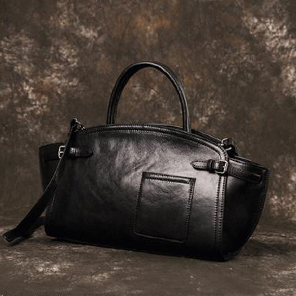 Boston bag color options Brown and Black