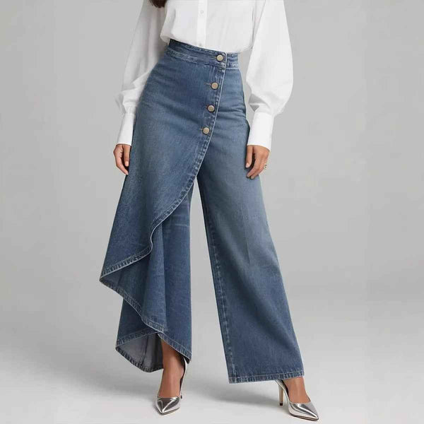 Wide-leg casual pants — primary view