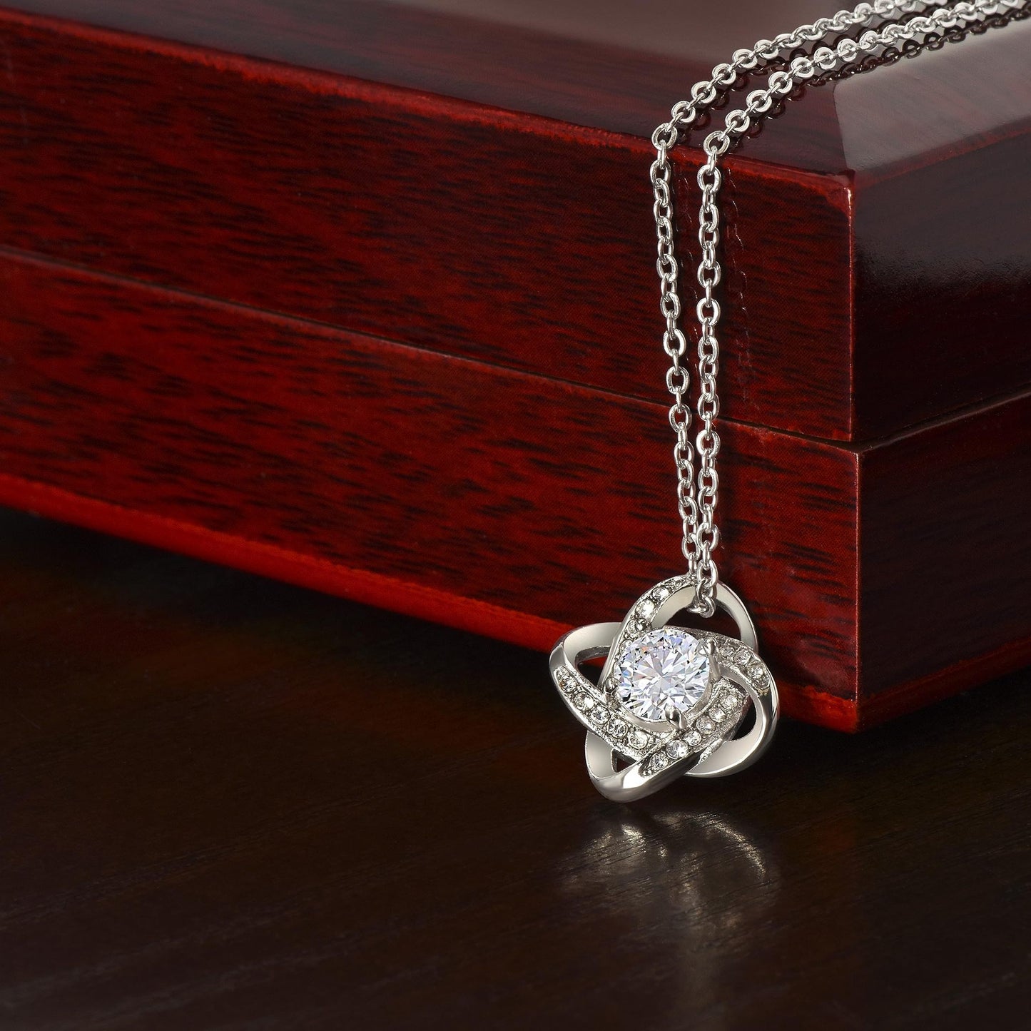 Heart Shape Zirconia Necklace - Splashis