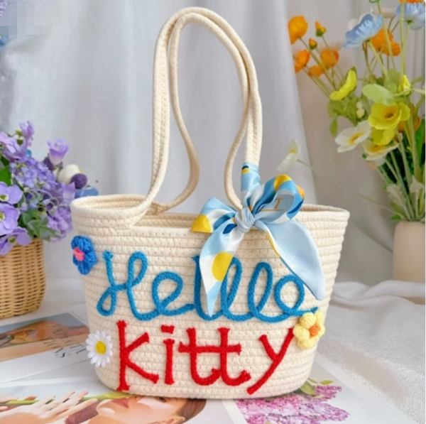 DIY tote bag kit color combination option 3