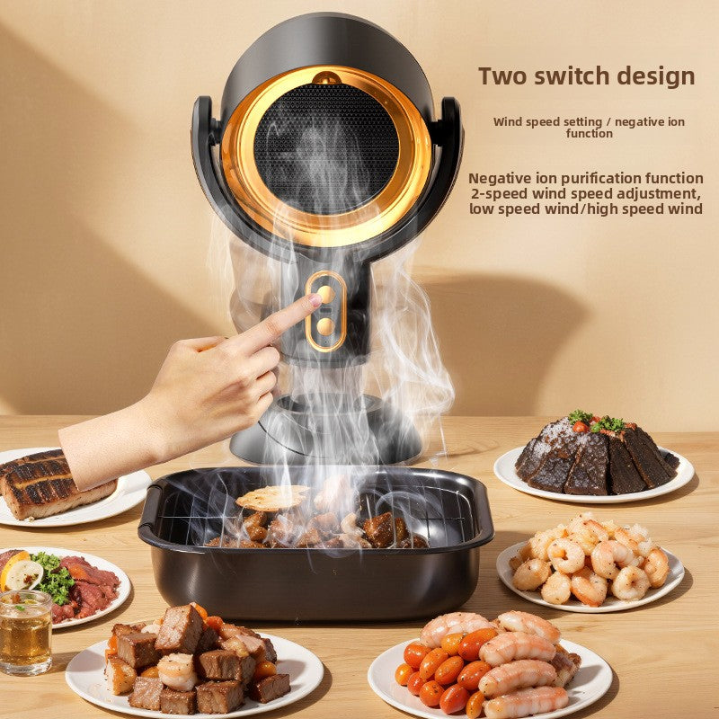 Desktop smoke extractor with air purification shown on white background Hauptbild