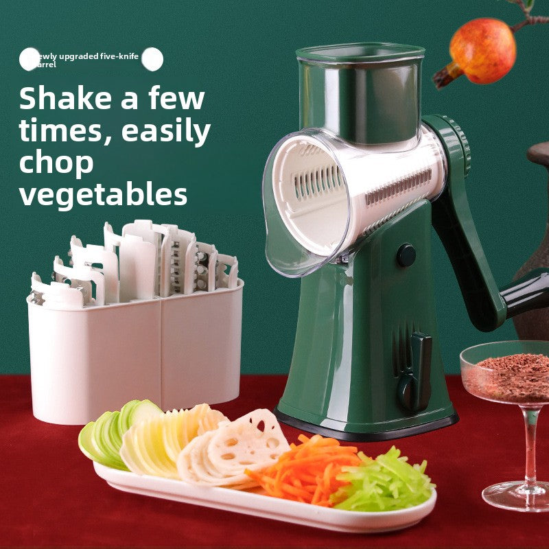 Hand Crank Vegetable Chopper Slicer and Dicer product photo Hauptbild