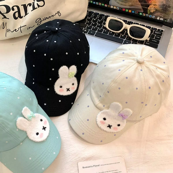 Bunny polka dot baseball cap — additional view 2