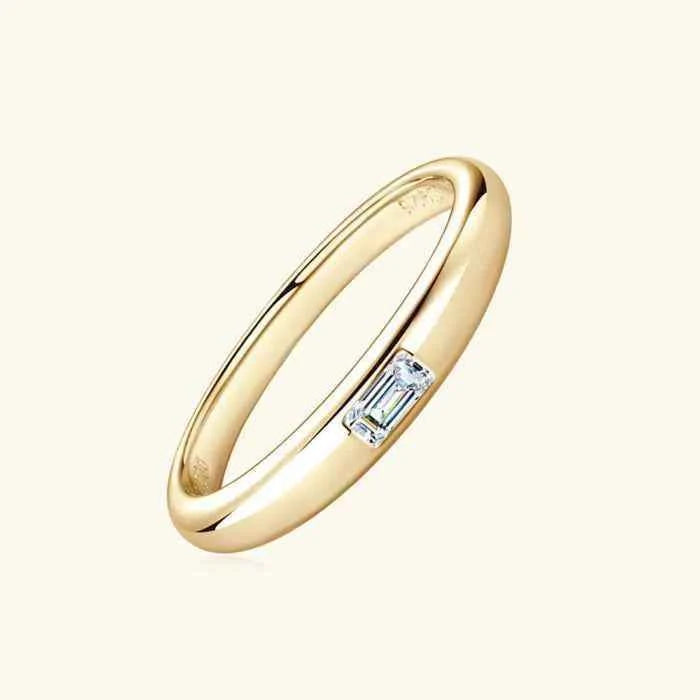 925 sterling silver moissanite ring — additional view 3