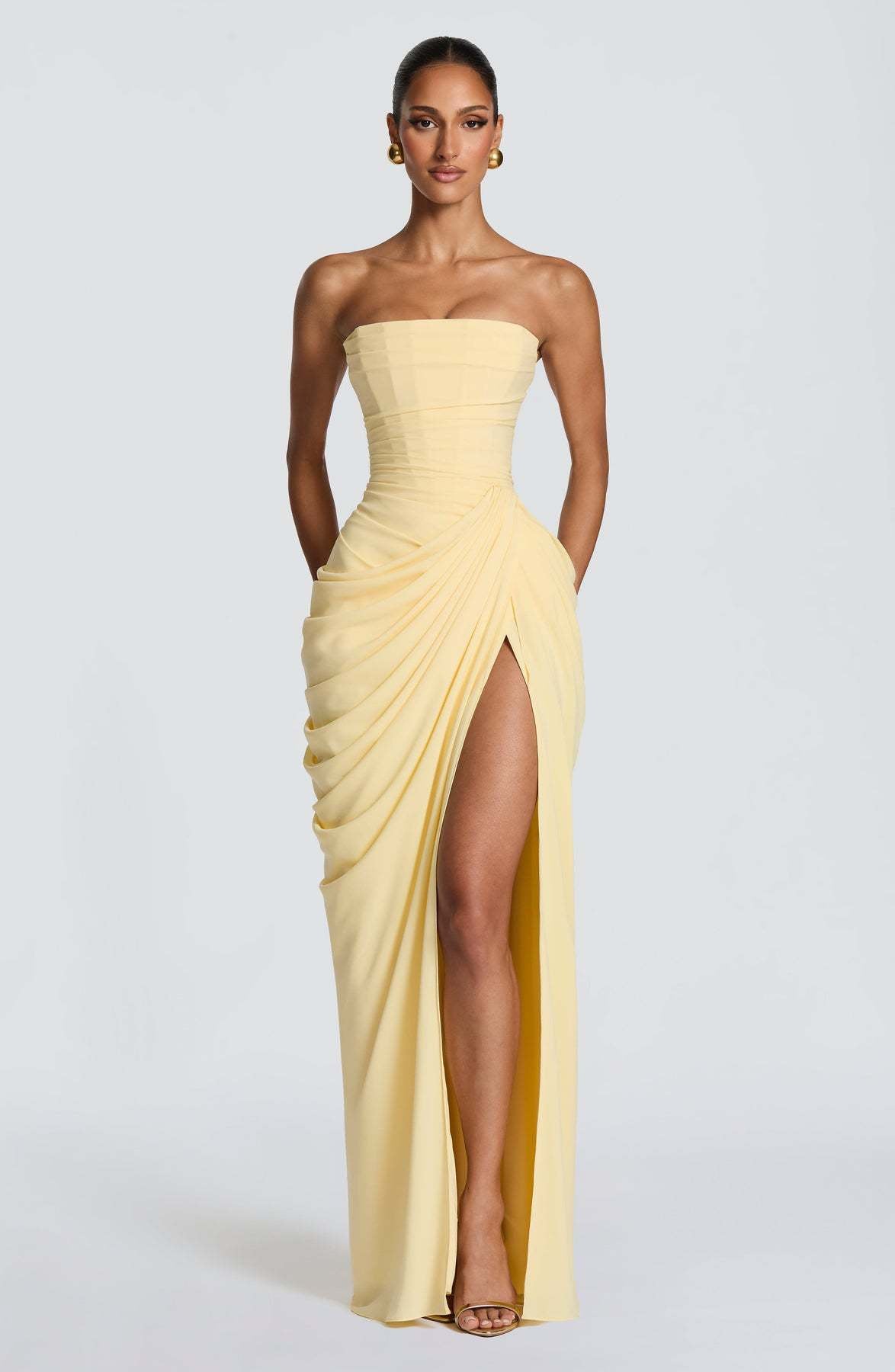 Asymmetrical Off-Shoulder Bodycon Dress - Splashis