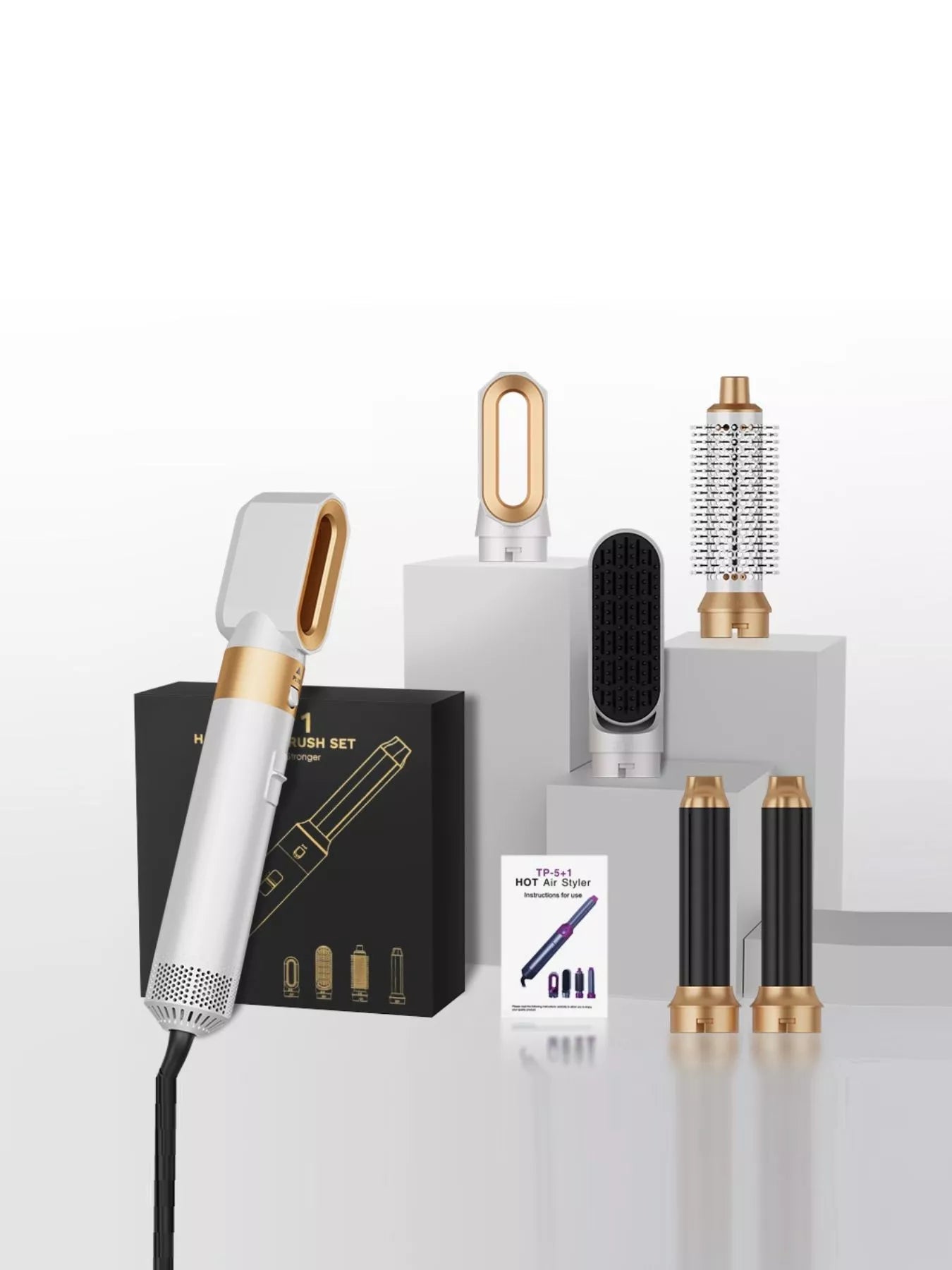 5-in-1 Hot Air Styling Brush Secondary image