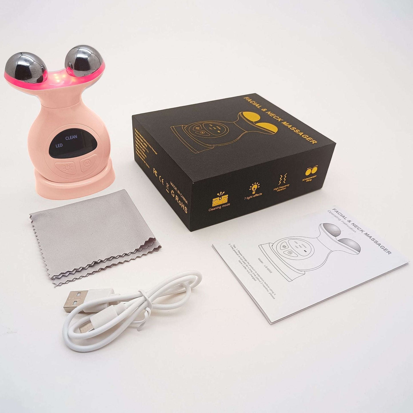 7-Color EMS Facial Massager Splashis acne-treatment activated advanced advanced-technology affordable-luxury age-reversing ageless amazing anti-wrinkle at-home-facial awakened awesome beauty-device beauty-ritual beauty-tech beginner-friendly