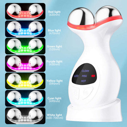7-Color EMS Facial Massager Splashis acne-treatment activated advanced advanced-technology affordable-luxury age-reversing ageless amazing anti-wrinkle at-home-facial awakened awesome beauty-device beauty-ritual beauty-tech beginner-friendly