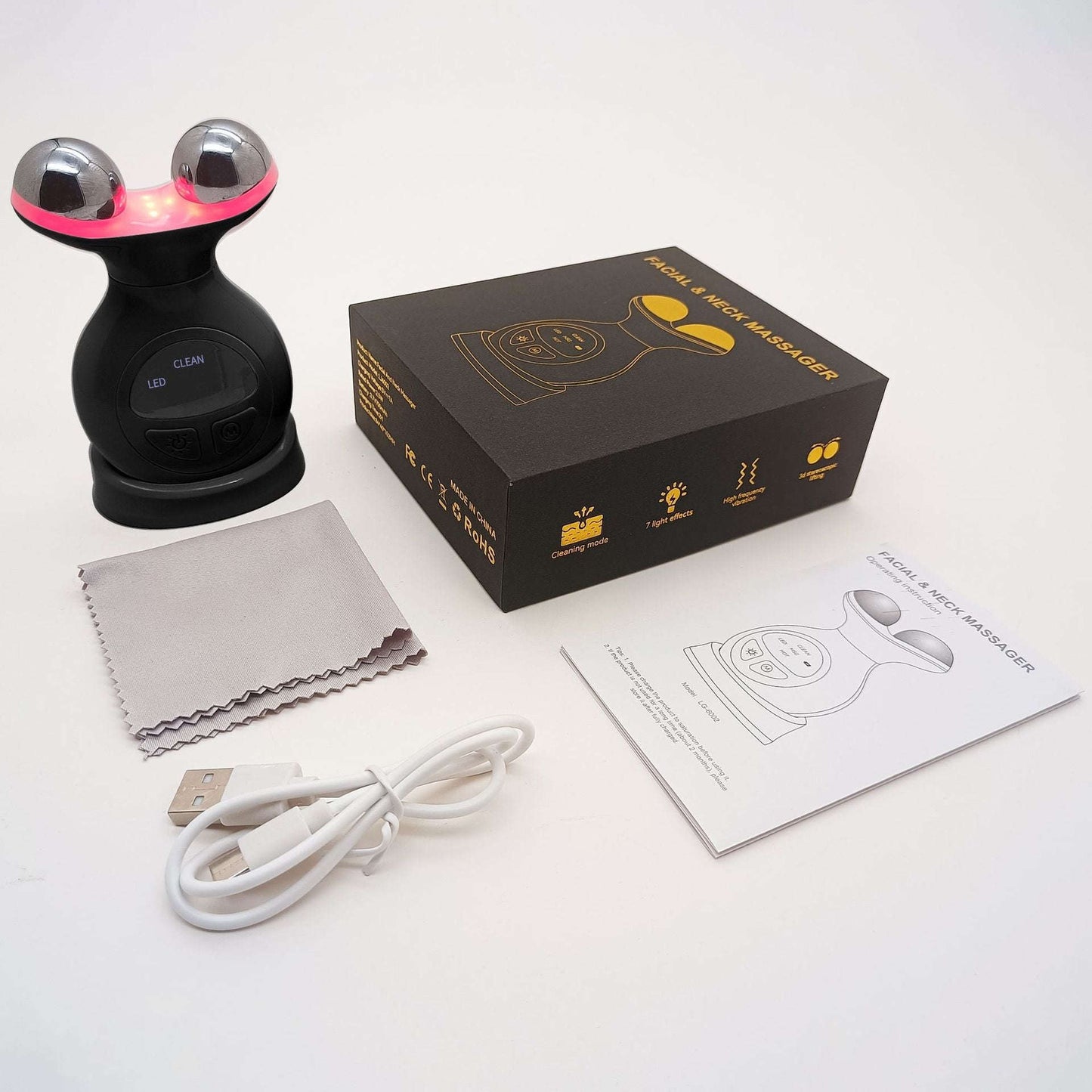 7-Color EMS Facial Massager Splashis acne-treatment activated advanced advanced-technology affordable-luxury age-reversing ageless amazing anti-wrinkle at-home-facial awakened awesome beauty-device beauty-ritual beauty-tech beginner-friendly