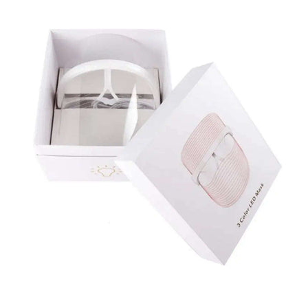 7-Color LED Photon Facial Mask Splashis 470nm blue light 630nm red light 7 color LED mask 7 wavelength LED 90g face mask ABS face mask acne light therapy acne mask device acne treatment mask affordable LED mask anti-aging device anti-aging face