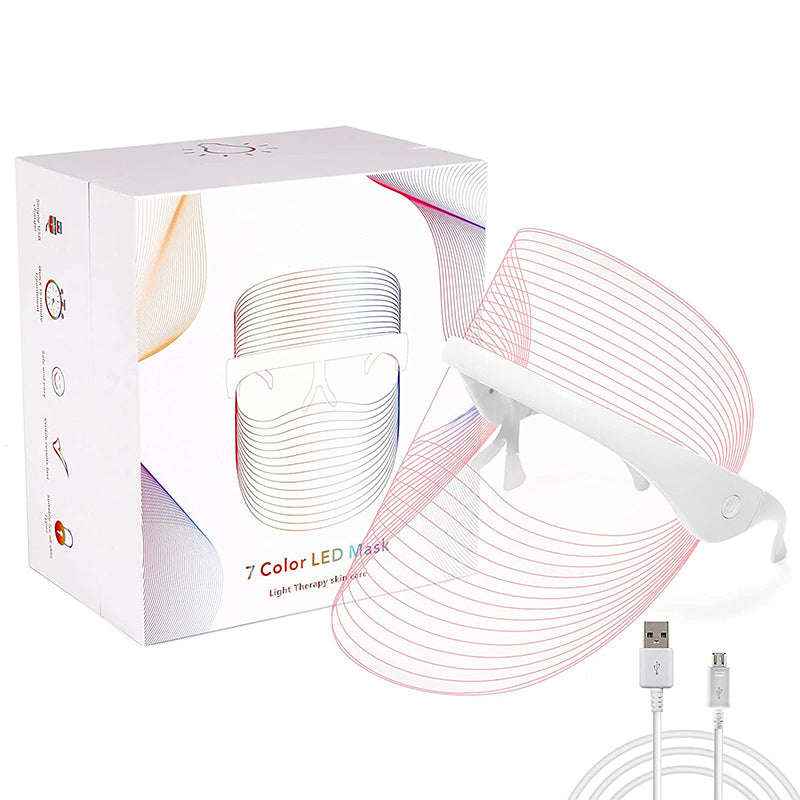 7-Color LED Photon Facial Mask-Personal Care Appliances-Splashis-Splashis
