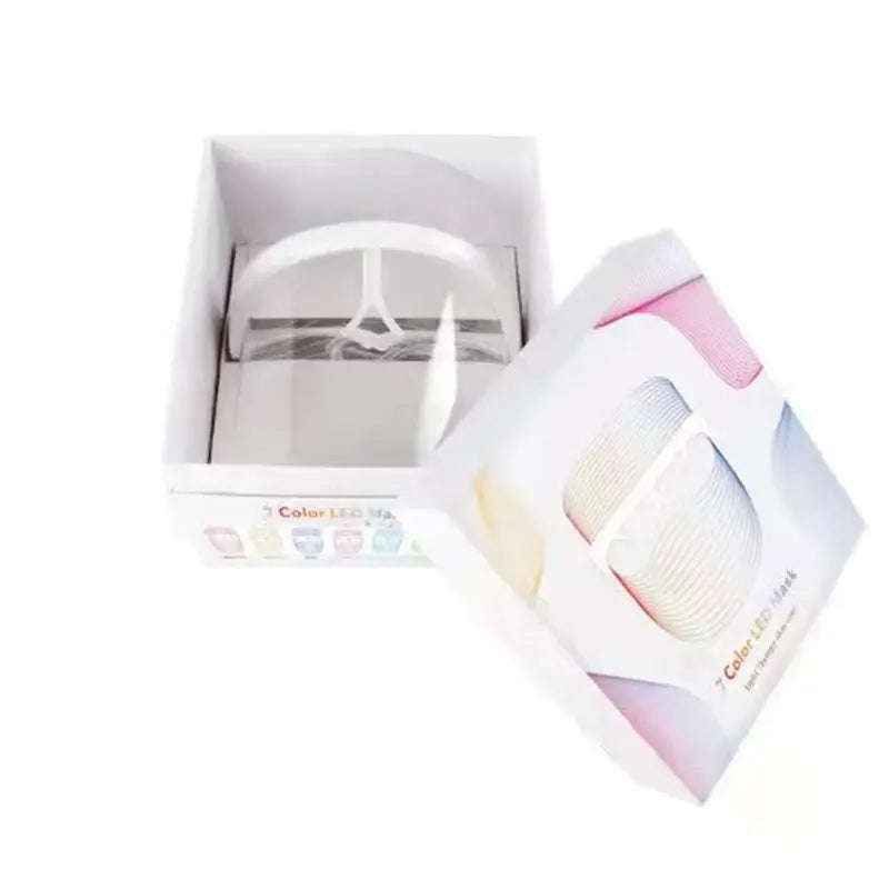 7-Color LED Photon Facial Mask-Personal Care Appliances-Splashis-Specifications:7 Color beauty mask-Splashis