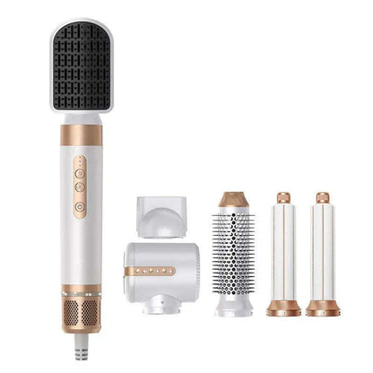 7-in-1 Hair Dryer & Styling System Splashis 110000-rpm-motor 1250w-hair-dryer 7-in-1-hair-styler active-lifestyle affordable-professional-tool all-hair-types all-in-one-hair-styler bad-hair-day-solution beauty-appliances beauty-gift