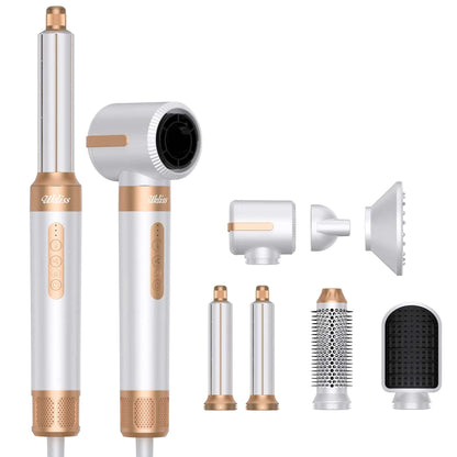 7-in-1 Hair Dryer & Styling System Splashis 110000-rpm-motor 1250w-hair-dryer 7-in-1-hair-styler active-lifestyle affordable-professional-tool all-hair-types all-in-one-hair-styler bad-hair-day-solution beauty-appliances beauty-gift