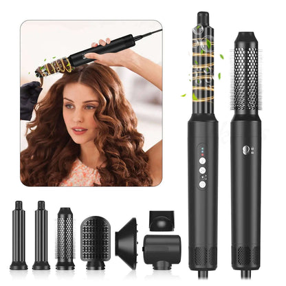 7-in-1 Hair Dryer & Styling System Splashis 110000-rpm-motor 1250w-hair-dryer 7-in-1-hair-styler active-lifestyle affordable-professional-tool all-hair-types all-in-one-hair-styler bad-hair-day-solution beauty-appliances beauty-gift