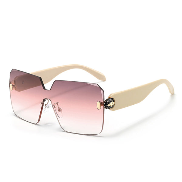 Sunglasses shown from front angle
