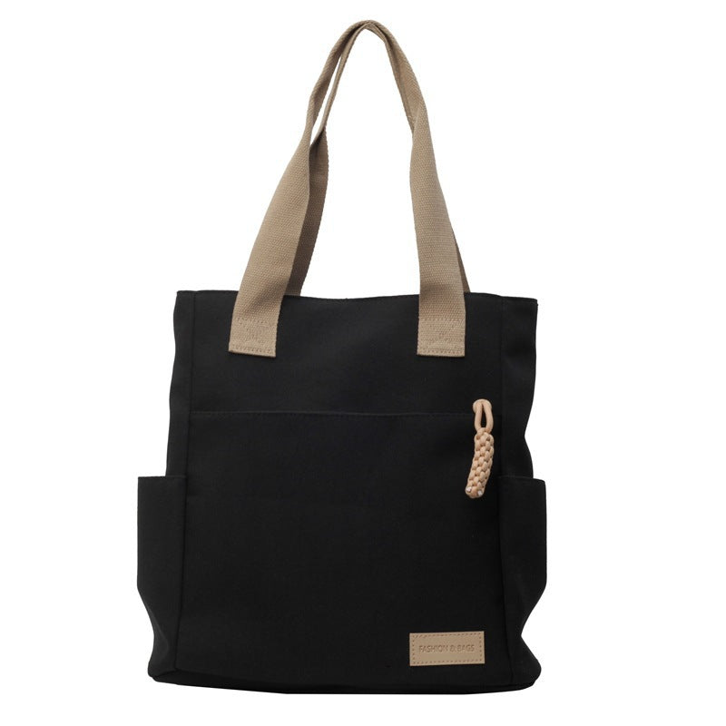 Canvas tote bag color options