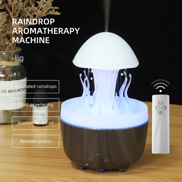 Jellyfish humidifier with rotating mist effect view 15