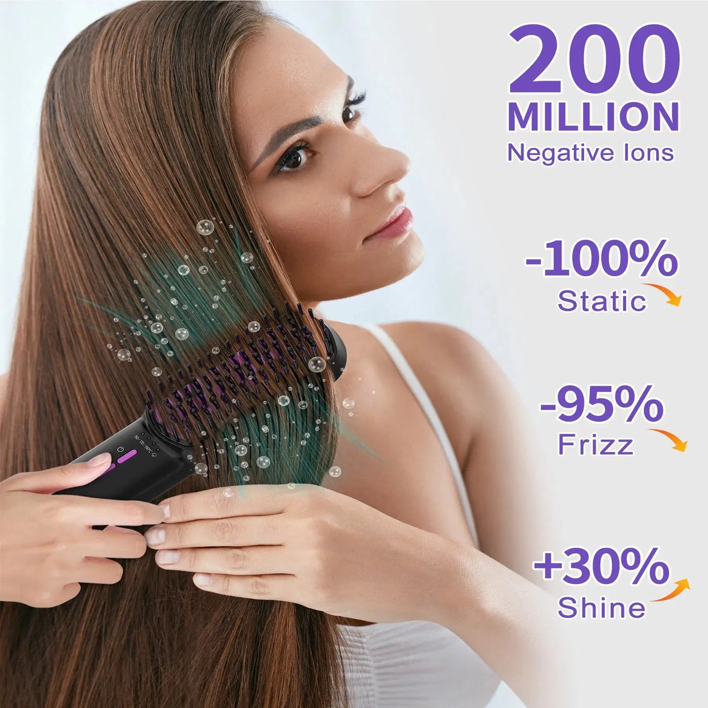 Professional Steam Hair Straightener-Personal Care Appliances-Splashis-Splashis