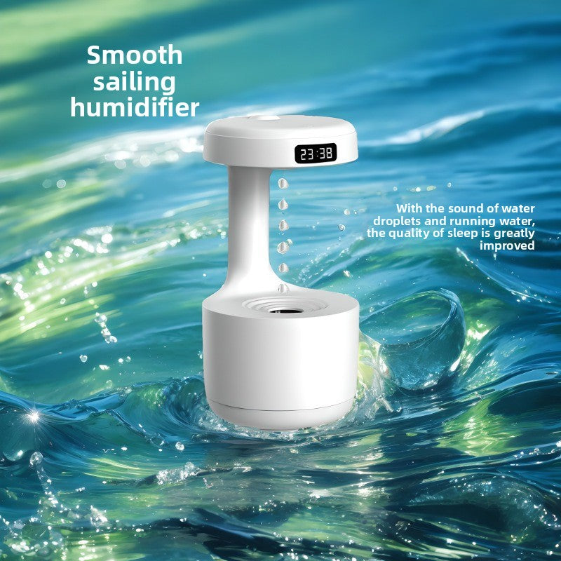 Anti-gravity USB desktop humidifier product photo Hauptbild