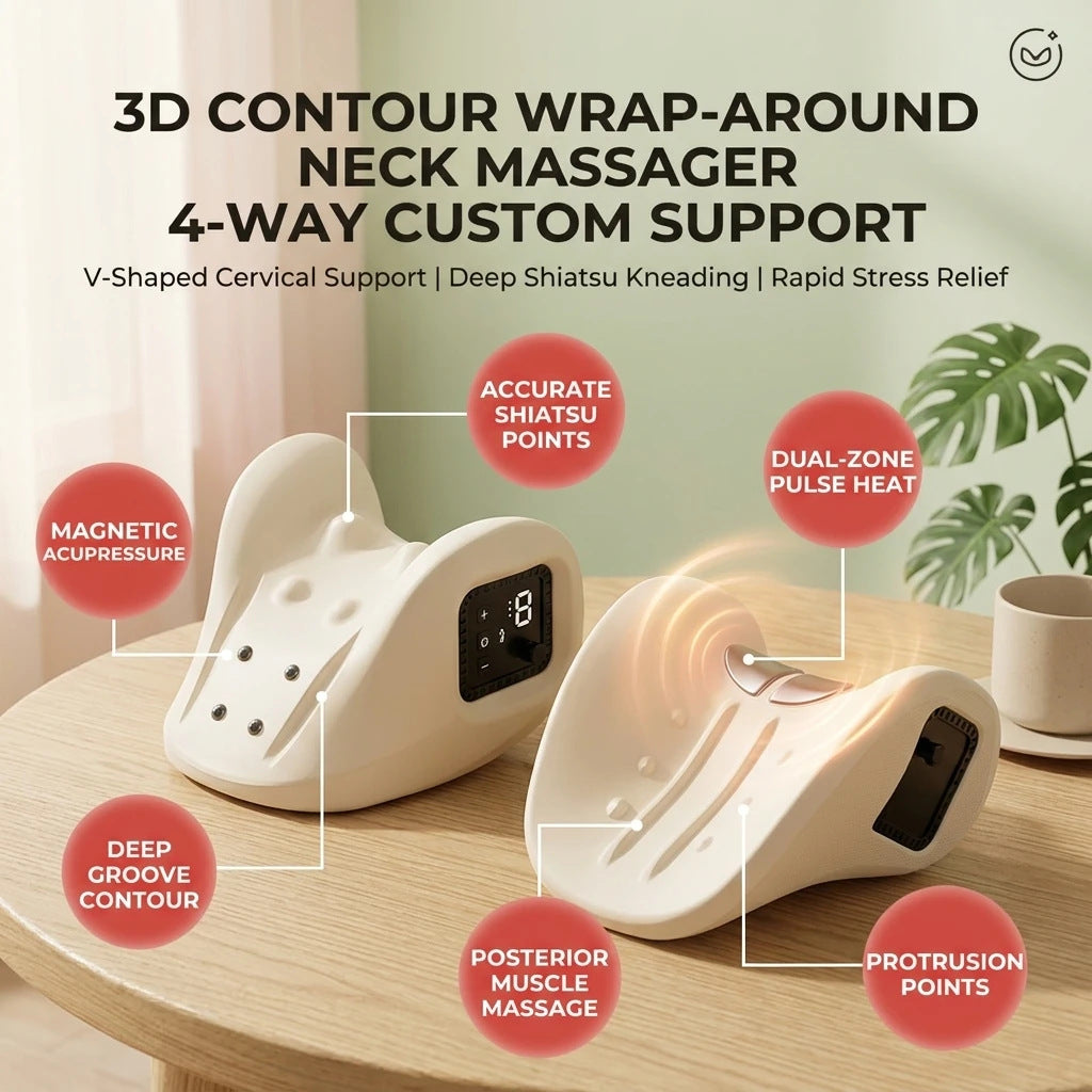 Electric Heating Massage Pillow Secondary image