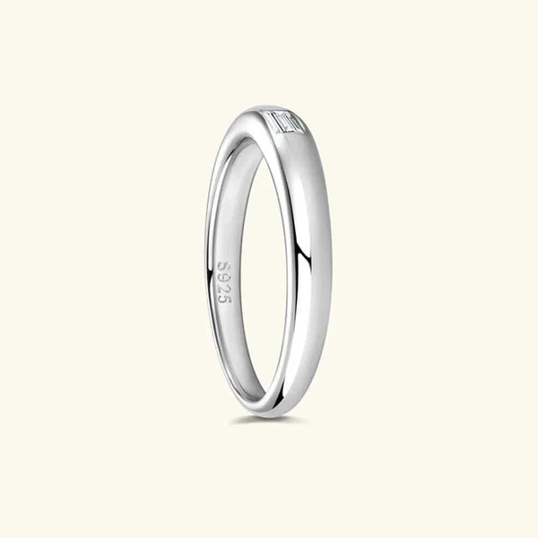 925 sterling silver moissanite ring — additional view 6