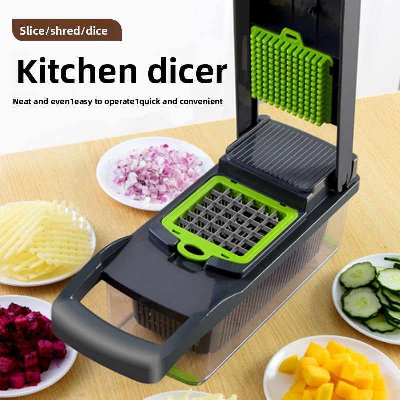16-Piece Multifunctional Vegetable Chopper product photo Main image