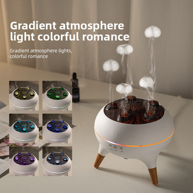 Ultrasonic humidifier with remote control and colour light product photo Hauptbild