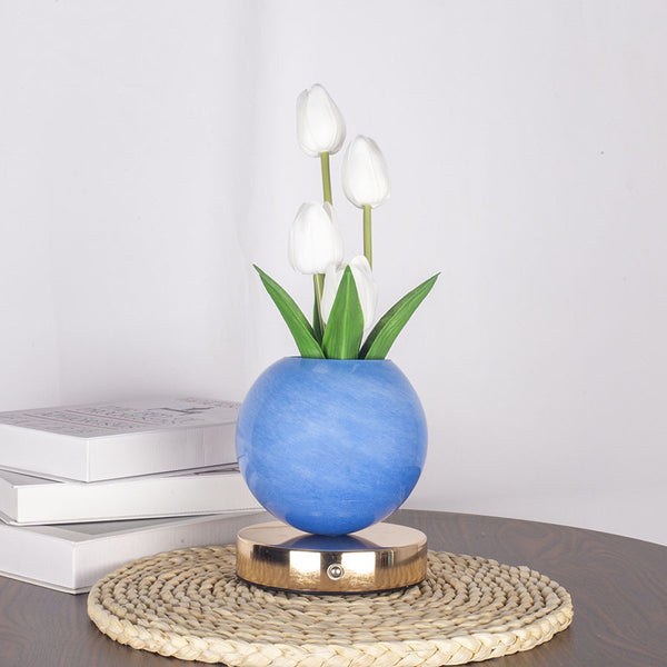 Tulip Artificial Flower Table Lamp with USB Charging view 8