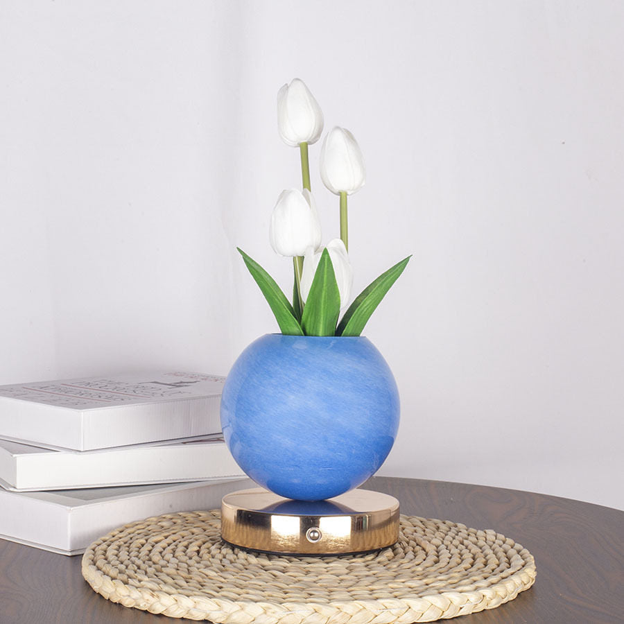 Tulip Artificial Flower Table Lamp with USB Charging view 12