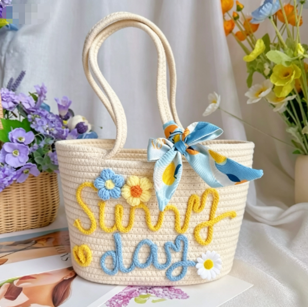 DIY tote bag kit color combination option 2