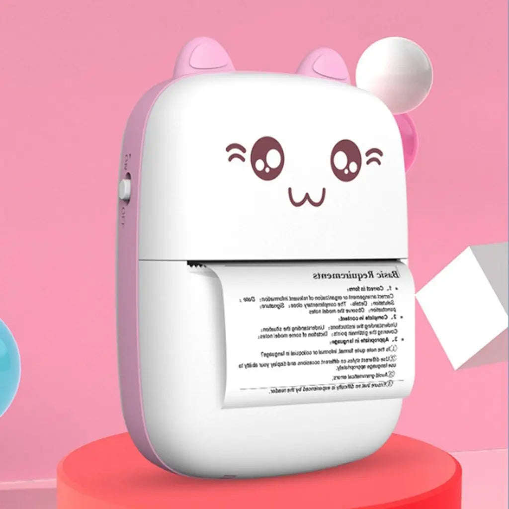 A6 - Mini Bluetooth Thermal Printer Splashis address labels adventure journal aesthetic gadgets amazon alternative android compatible app based app controlled printer baby shower printer back to school printer barcode printer beginner friendly