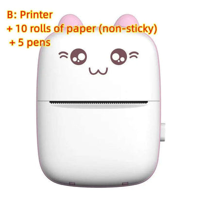 A6 - Mini Bluetooth Thermal Printer Splashis address labels adventure journal aesthetic gadgets amazon alternative android compatible app based app controlled printer baby shower printer back to school printer barcode printer beginner friendly