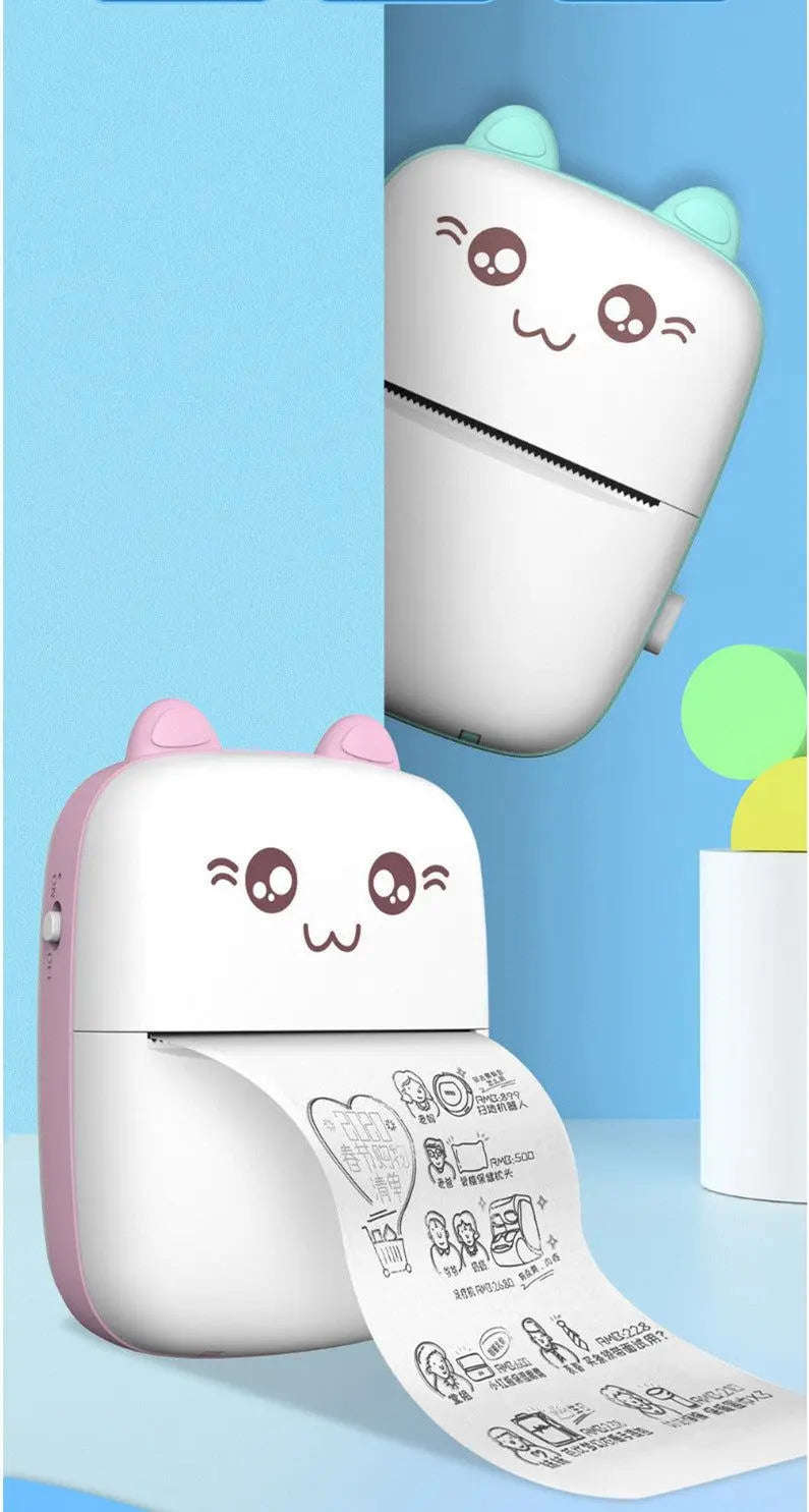 A6 - Mini Bluetooth Thermal Printer Splashis address labels adventure journal aesthetic gadgets amazon alternative android compatible app based app controlled printer baby shower printer back to school printer barcode printer beginner friendly