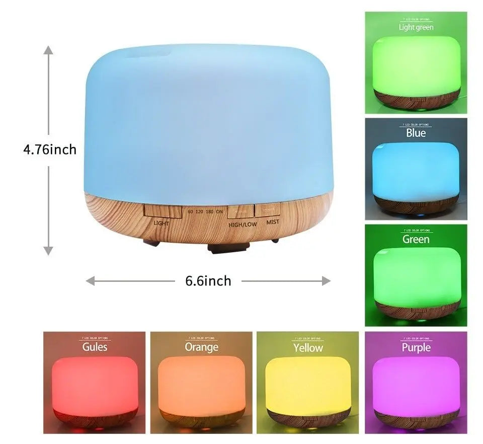 Ultrasonic Essential Oil Diffuser-Home Appliance Parts-Splashis-Splashis
