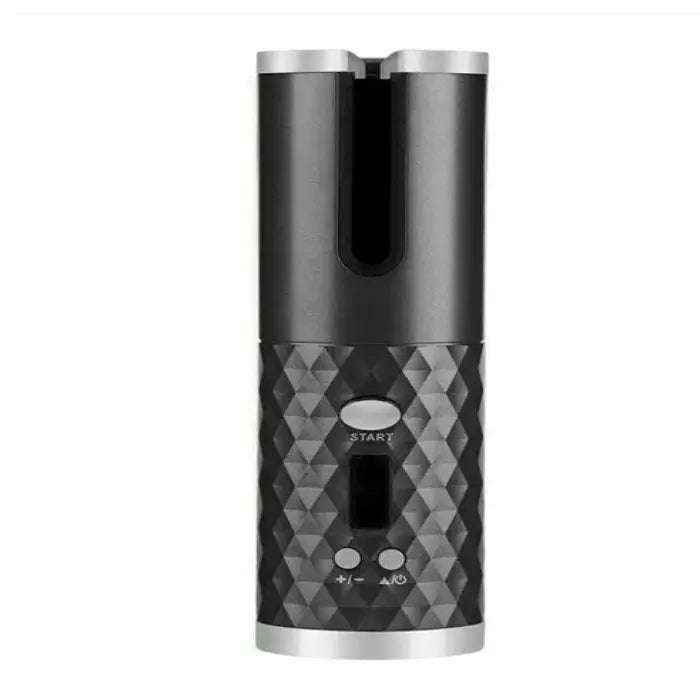 Cordless rechargeable automatic hair curler — primary view