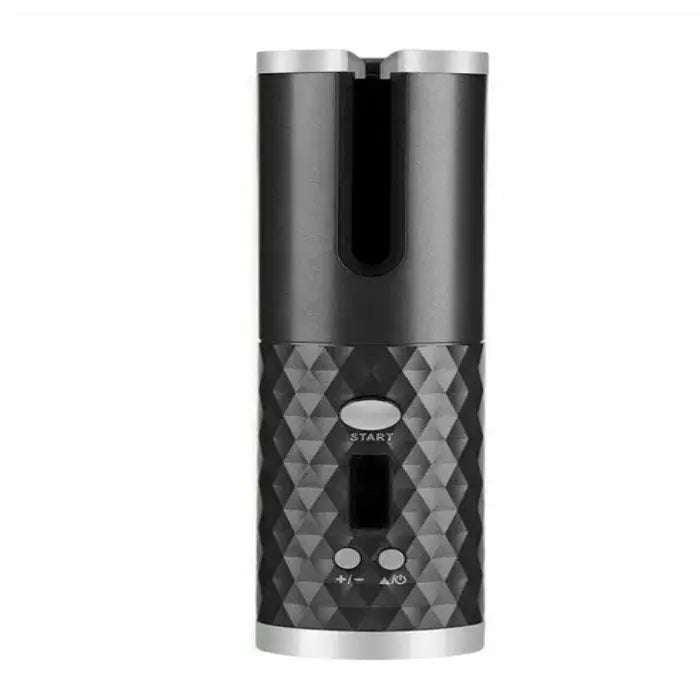 Auto-Rotating Wireless Curler Splashis adjustable heat curler affordable luxury all hair types auto curling iron auto-rotating curler auto-wrap curler automatic curling iron barrel curler battery-powered curling iron beach waves tool beachy