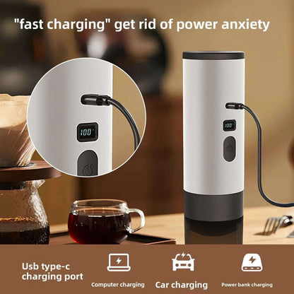 Portable Espresso Machine-Kitchen Appliances-Splashis-Splashis