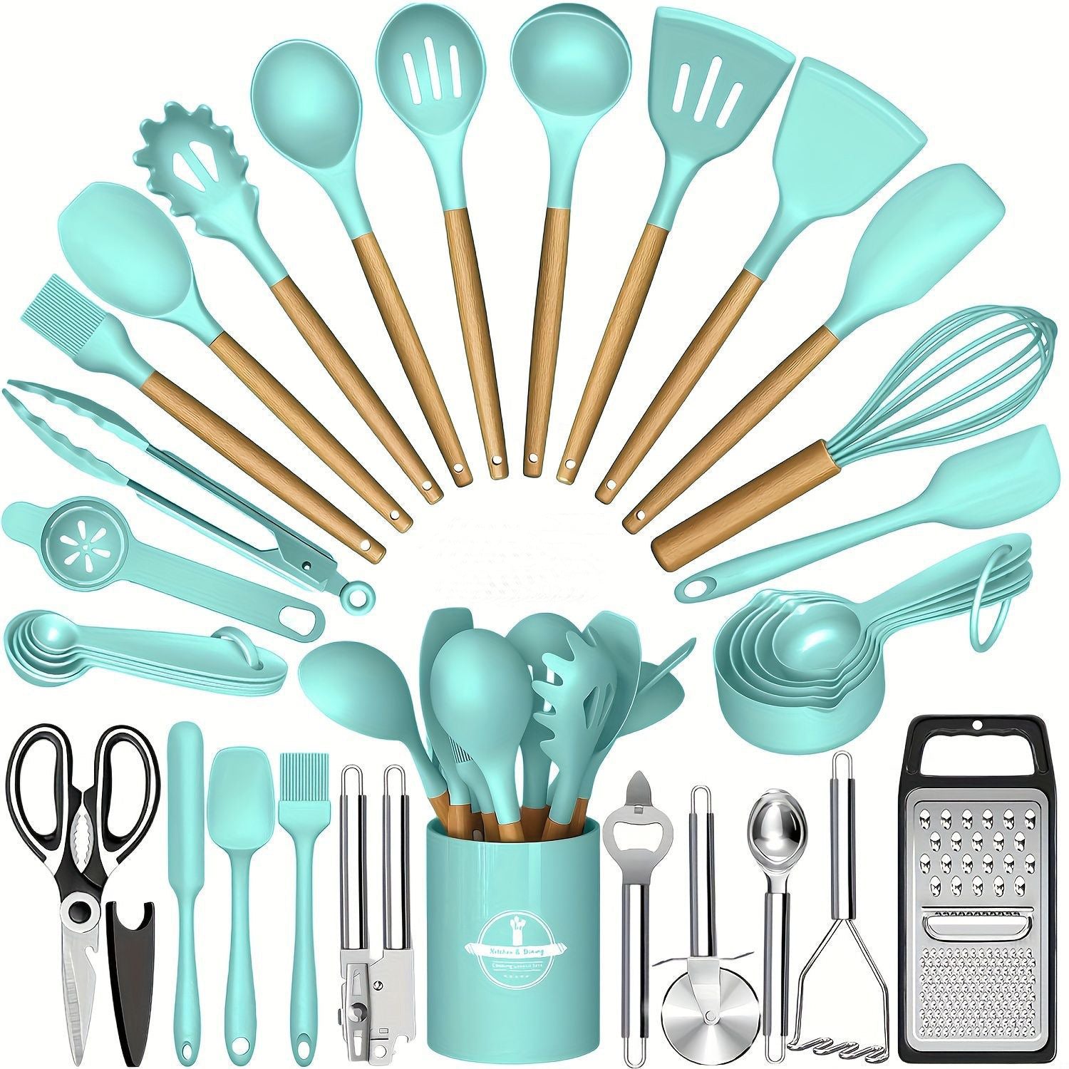 Kitchen tool set brush detail