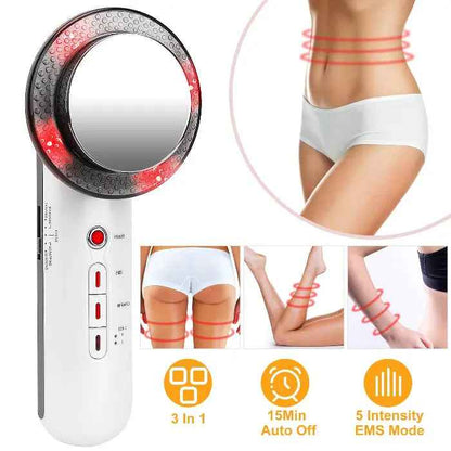 3-in-1 EMS Body Ultrasonic Fat Burner-Personal Care Appliances-Splashis-Splashis