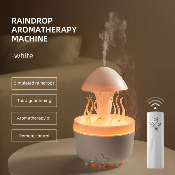 Jellyfish humidifier with rotating mist effect view 16