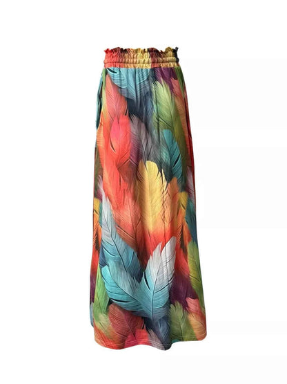 Printed Wide-Leg Pants for Ultimate Comfort and Effortless Style - Splashis