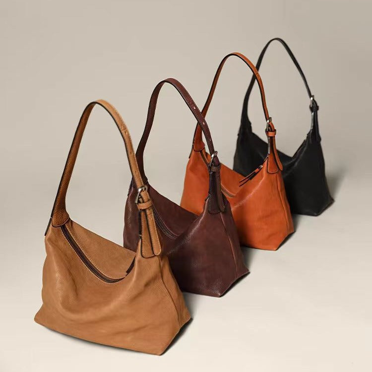 Genuine Leather Hobo Bag for Women product photo
